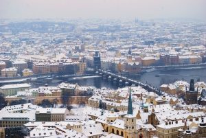 Прага от високо