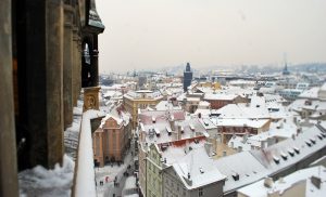 Прага през зимата